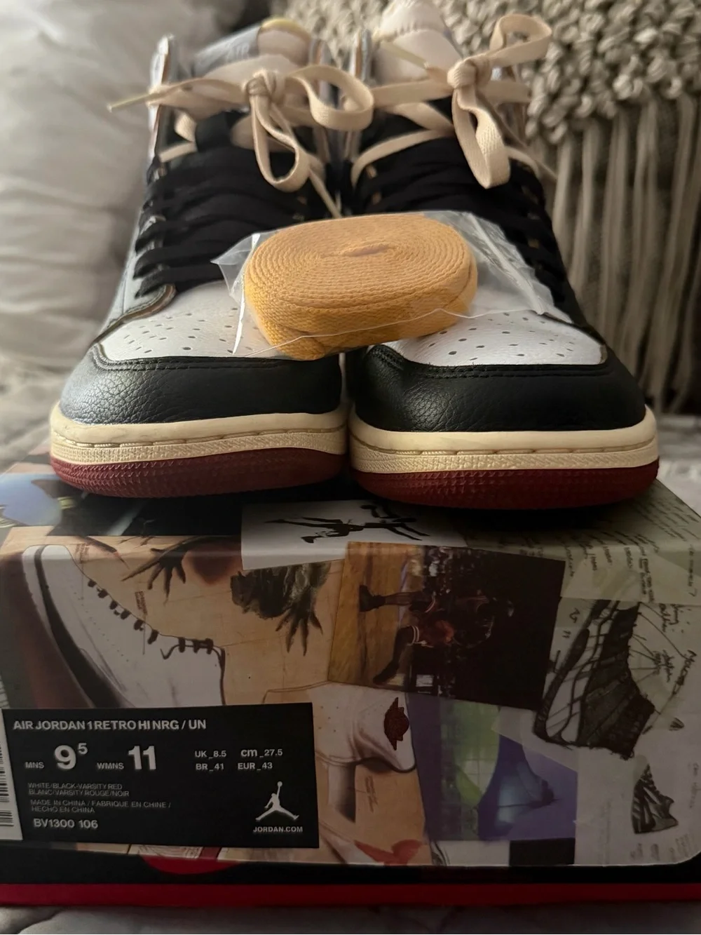 Air Jordan 1 Retro High “Union LA” OG White Black Red